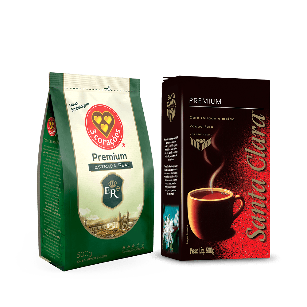Kit 2 Caf s Premium Santa Clara E 3 Cora es kit-2-caf-s-premium-santa-clara-e-3-cora-es
